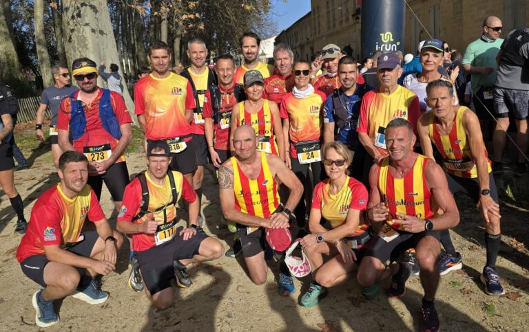 Le tiers de marathon de Lavérune – La première course offerte de l’année par le club.